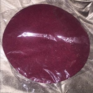 Brand new Burgundy beret